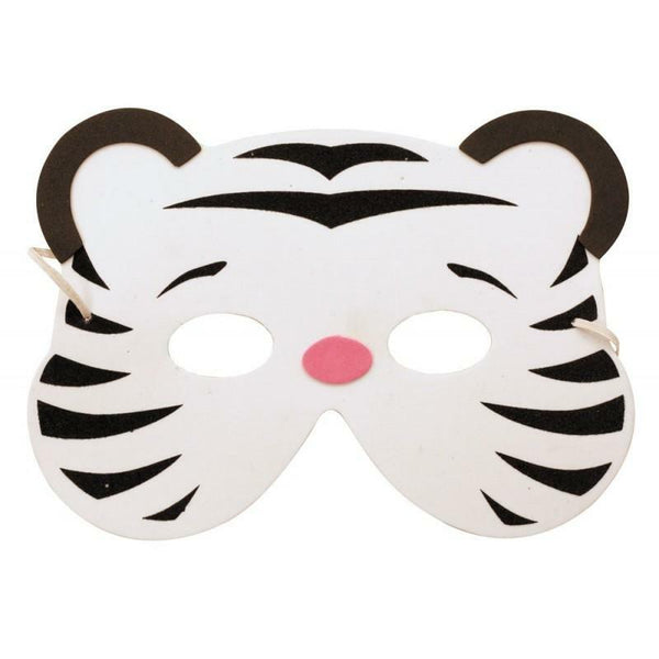 Masque enfant en mousse EVA - Tigre blanc,Farfouil en fÃªte,Masques