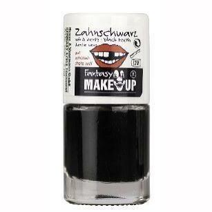 Noir à dents - Flacon de 7 ml avec pinceau,Farfouil en fÃªte,Effets spéciaux pour déguisements
