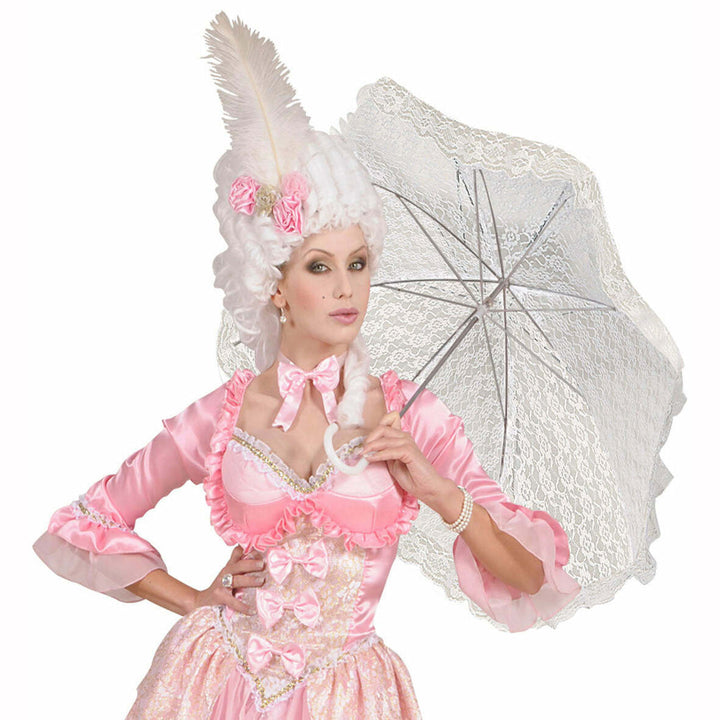 Ombrelle en dentelle blanche,Farfouil en fÃªte,Ombrelles et parapluies