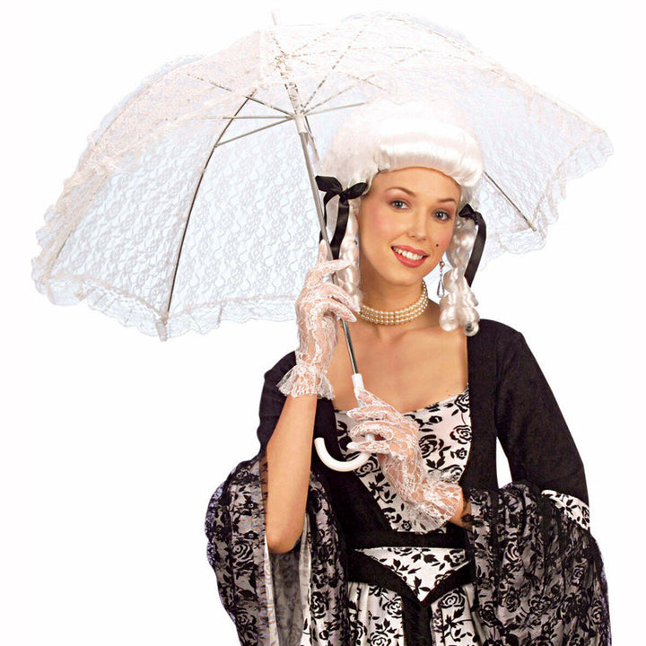 Ombrelle en dentelle blanche,Farfouil en fÃªte,Ombrelles et parapluies