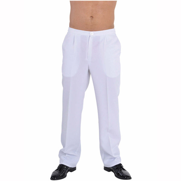 Pantalon classique luxe homme - Blanc,S,Farfouil en fÃªte,Déguisements