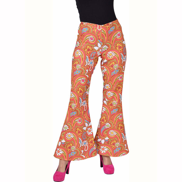Pantalon luxe femme hippie - Paisley,S,Farfouil en fÃªte,Déguisements