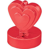 RED HEARTS BALLOON WEIGHTS