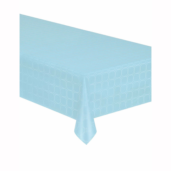 Rouleau de nappe en papier damassé bleu pastel 6 mètres,Farfouil en fÃªte,Nappes, serviettes