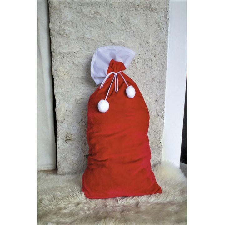 Sac de Noël rouge 48 x 75 cm,Farfouil en fÃªte,A definir