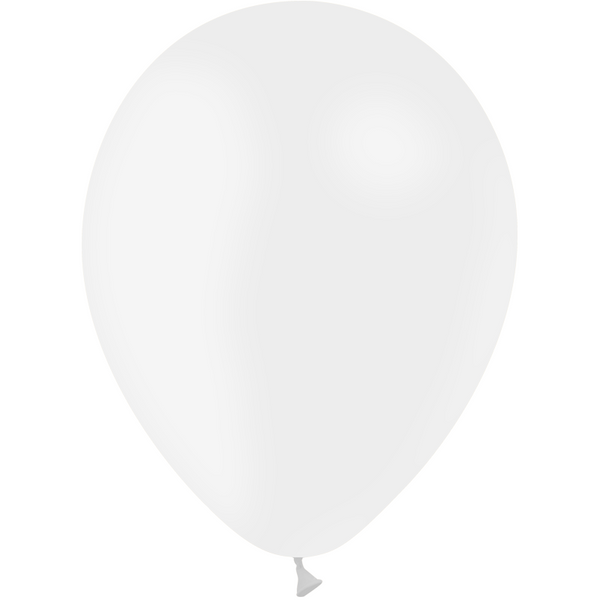 Sachet de 100 Ballons de 28 cm Blanc Balloonia®,Farfouil en fÃªte,Ballons