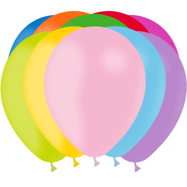 Sachet de 100 ballons de 28 cm multicolores Balloonia®,Farfouil en fÃªte,Ballons
