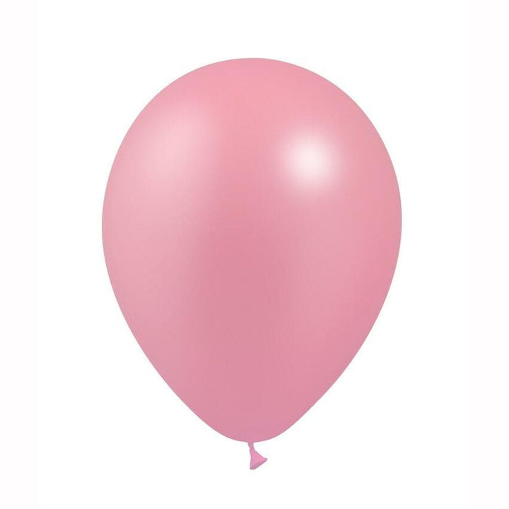 Sachet de 100 ballons de 28 cm rose bonbon métal Balloonia®,Farfouil en fÃªte,Ballons