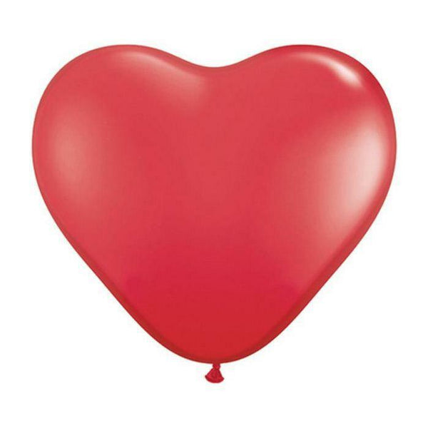 Sachet de 2 ballons coeurs rouge 3' 86cm Qualatex®,Farfouil en fÃªte,Ballons