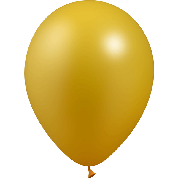 Sachet de 25 ballons en latex métal or 5" 12.5 cm Balloonia®,Farfouil en fÃªte,Ballons