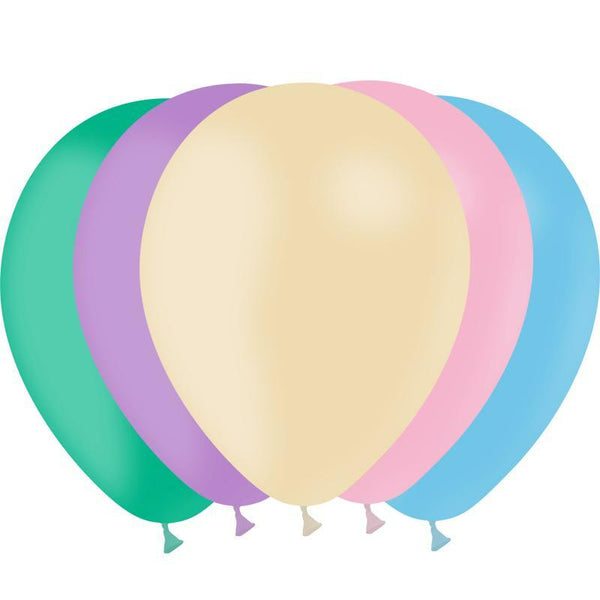 Sachet de 50 Ballons de 28 cm multicolores pastel Balloonia®,Farfouil en fÃªte,Ballons
