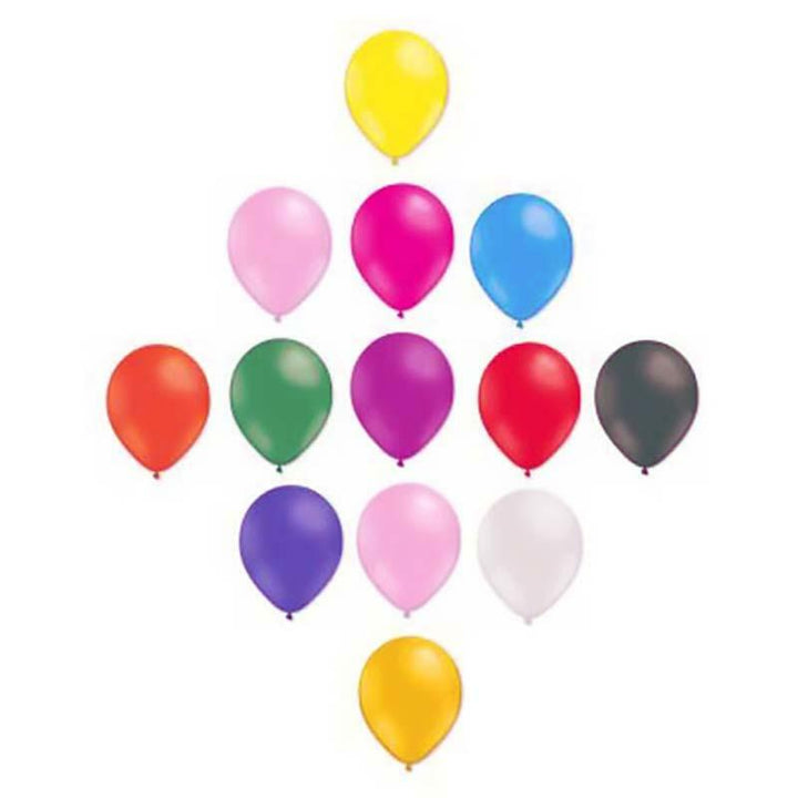 Sachet de 50 ballons multicolores de 28 cm 11" Balloonia®,Farfouil en fÃªte,Ballons