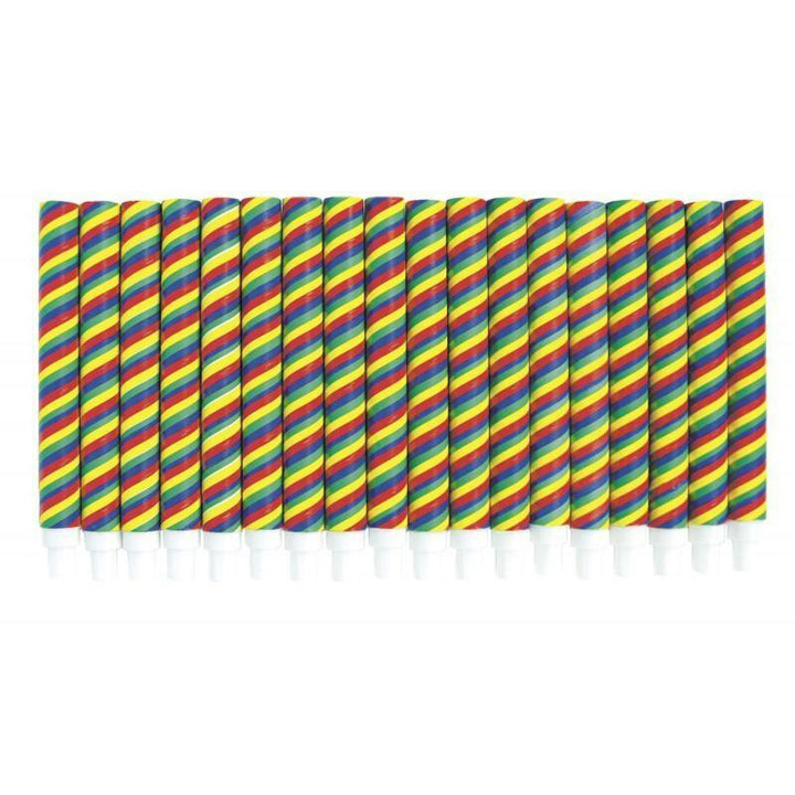 Sachet de 50 sarbacanes multicolores,Farfouil en fÃªte,Cotillons, serpentins, sans gênes, confettis