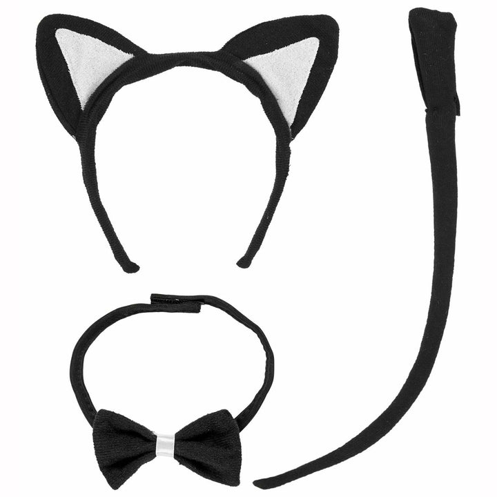 Set d'accessoires chat noir pour enfant,Farfouil en fÃªte,Chapeaux