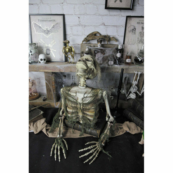 Squelette en lambeaux sortant de terre 47 cm,Farfouil en fÃªte,Décorations