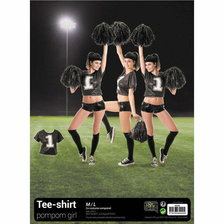 Tee-shirt femme pompom girl,Farfouil en fÃªte,Déguisements