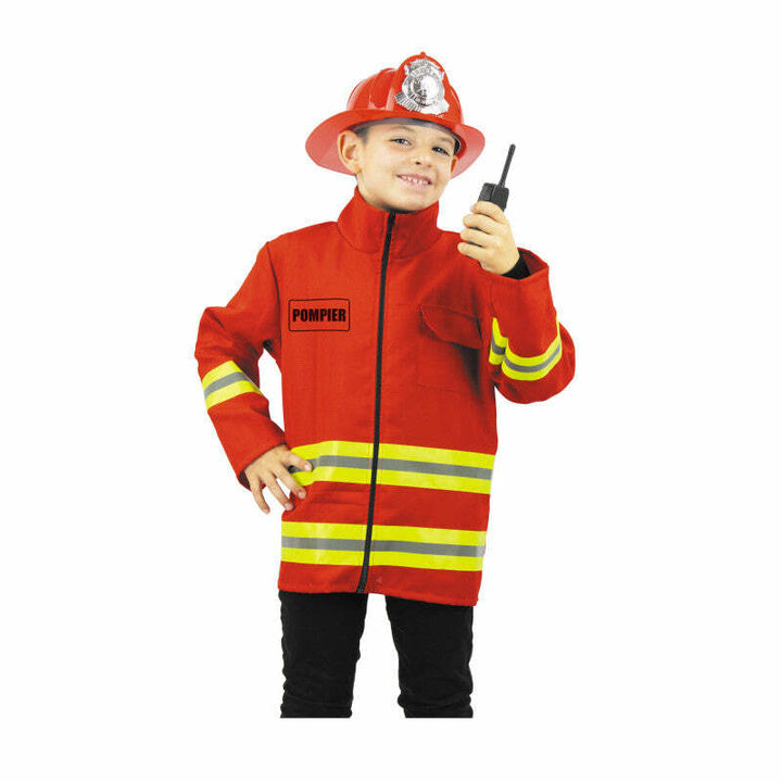 Veste rouge de pompier enfant,Farfouil en fÃªte,Déguisements