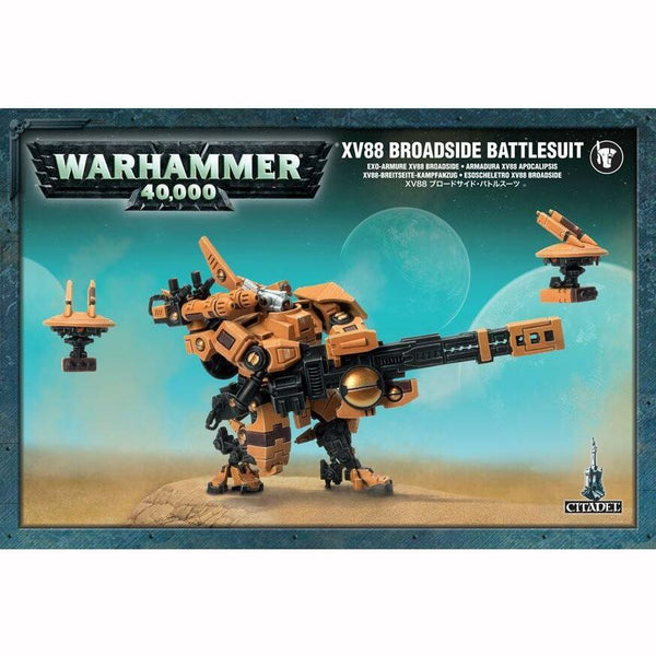 Warhammer 40000- Figurine - Exo-armure XV88 Broadside de l'Empire Tau,Farfouil en fÃªte,Jouets de kermesse