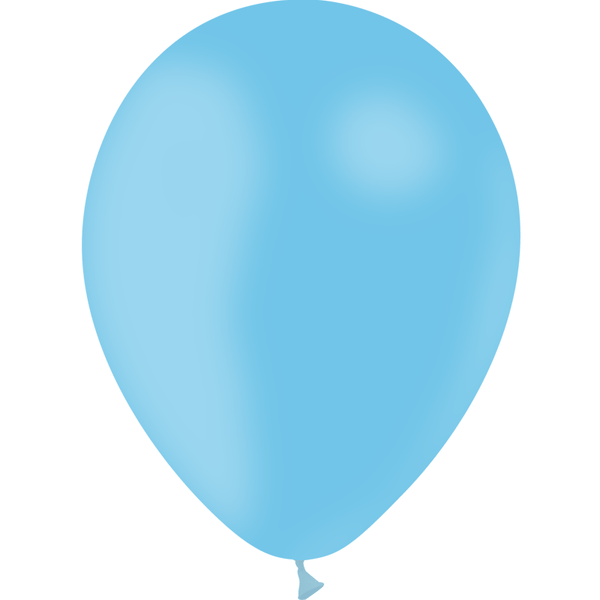 Sachet de 12 Ballons de 28 cm Bleu Ciel Balloonia®