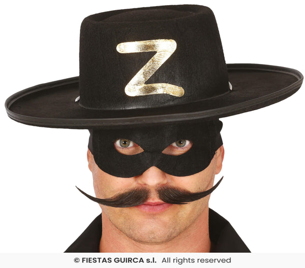 Chapeau de Zorro en feutre adulte