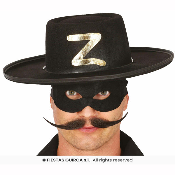 Chapeau de Zorro en feutre adulte,Chapeaux,Farfouil_en_fete