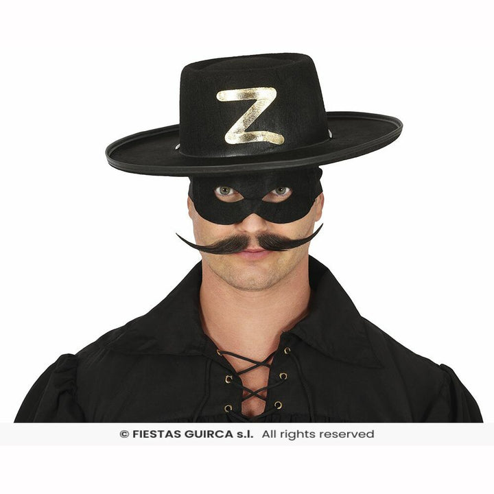 Chapeau de Zorro en feutre adulte,Chapeaux,Farfouil_en_fete