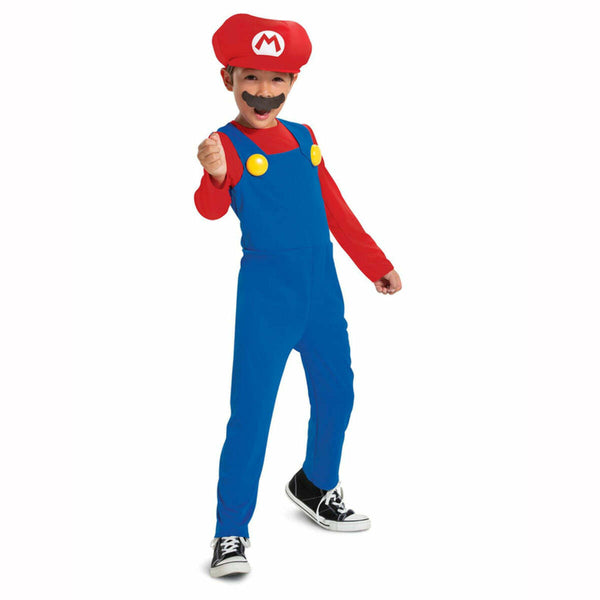 Déguisement Mario Super Mario Bros Nintendo™ enfant,3/4 ans,Farfouil en fÃªte,Déguisements