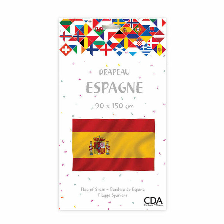 Drapeau / pavillon de façade Espagne 90 x 150 cm,Farfouil en fÃªte,Drapeaux