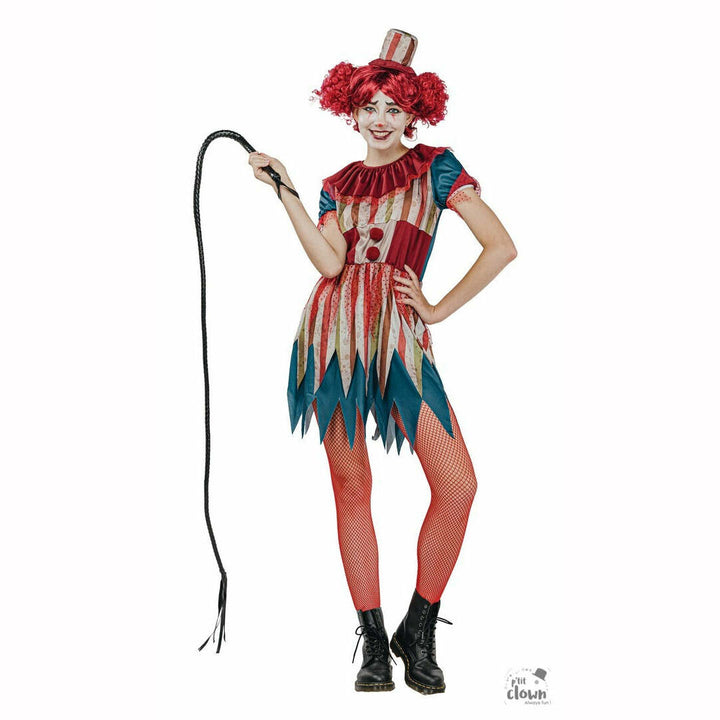 Déguisement adulte clown vintage de l'horreur femme,Farfouil en fÃªte,Déguisements